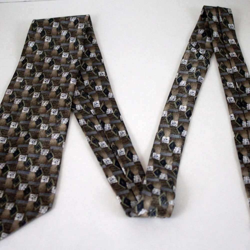 David Taylor Men's Polyester Tie Multiple Color‎